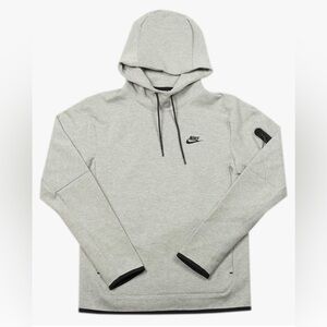 Nike Sportswear Tech Fleece Pullover Men's Gray Hoodie NWT - Men’s Medium Tall